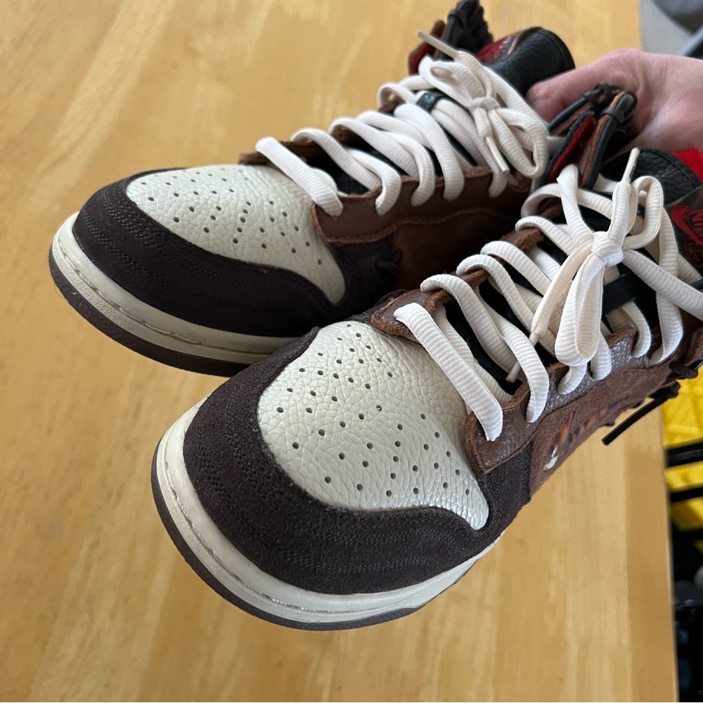 Nike Men’s Bodega x Nike Dunk High legend, High-Top Sneakers - Picture 10 of 12